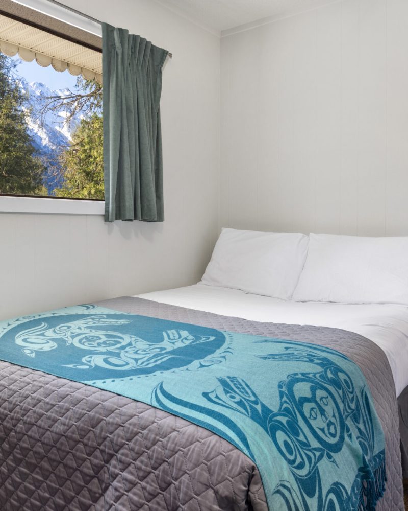 View of bed in Double Room